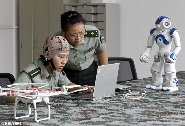 Resultado de imagen de imagen escuela robotica china estudiantes